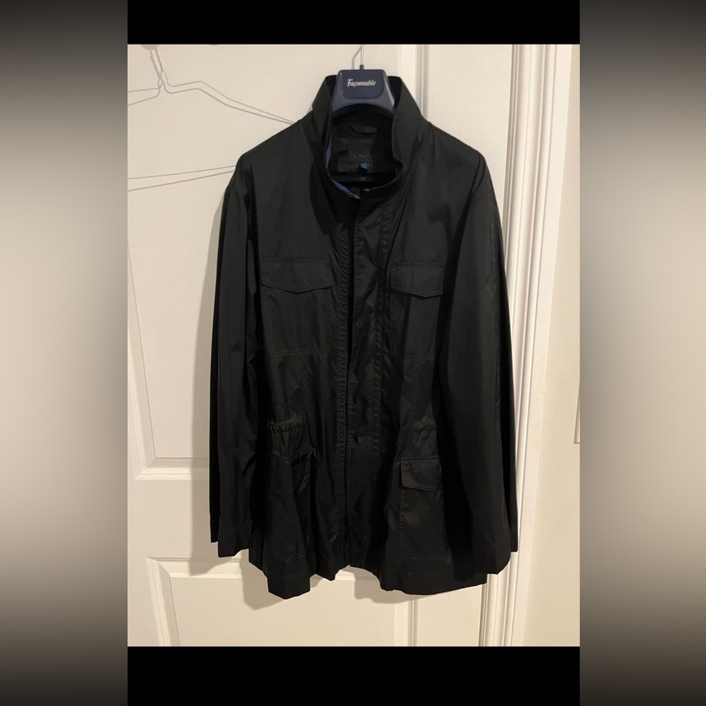 Men’s Faconnable Rain Jacket Size: Large